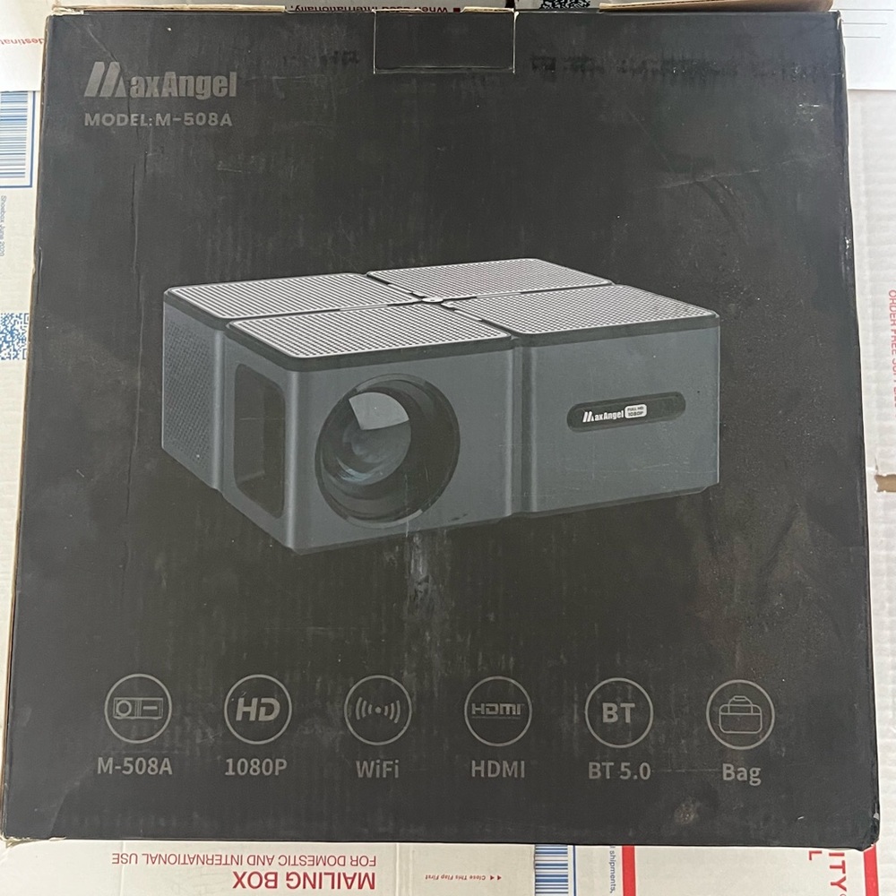 $299.99 MaxAngel HD 4K Sup M-508A Projector WiFi 5G